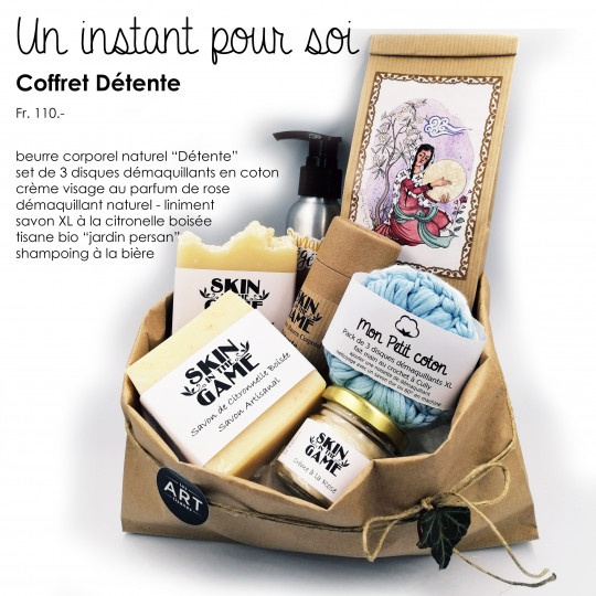 Coffret cadeau Détente - idée cadeau